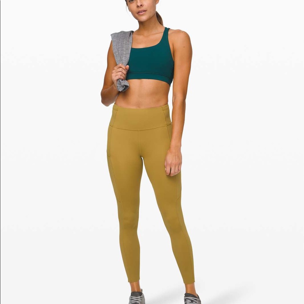 EUC Lululemon Fast & Free Grape Leaf Size 4
